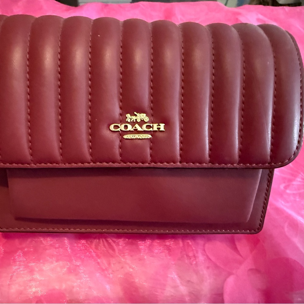 Coach Quilted Crossbody Bag